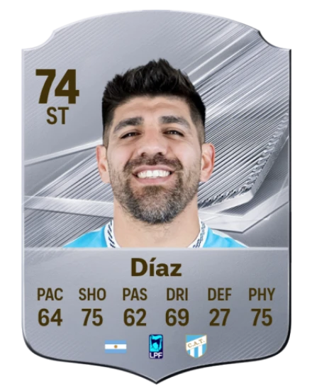 Díaz 74 Common ST FC 26 card