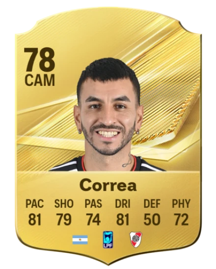 Correa 78 Common CAM FC 26 card