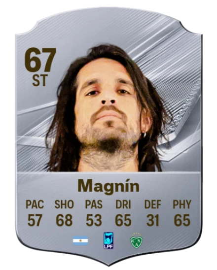 Magnín 67 Silver ST FC 27 card