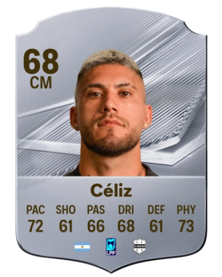 Céliz 68 Common CM FC 26 card
