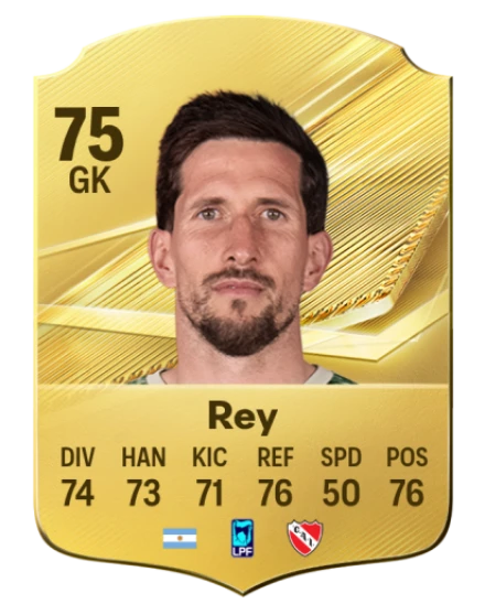 Rey 75 Common GK FC 26 card