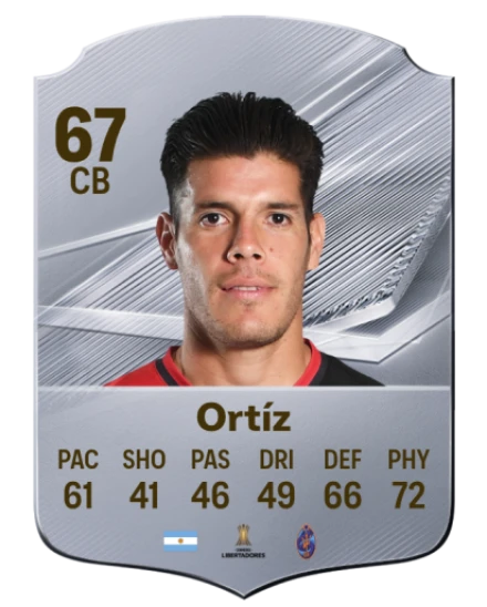 Ortíz 67 Common CB FC 26 card