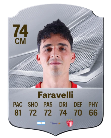 Faravelli 74 Common CM FC 26 card