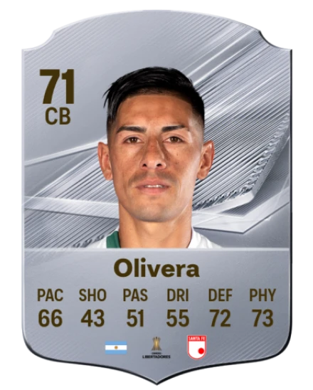Olivera 71 Common CB FC 26 card