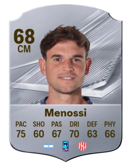 Menossi 68 Common CM FC 26 card