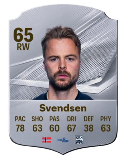 Svendsen 65 Common RW FC 26 card
