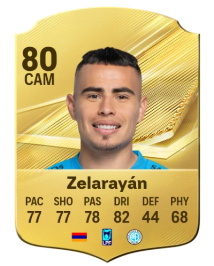 Zelarayán 80 Common CAM FC 26 card