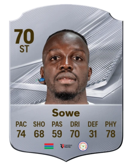 Sowe 70 Common ST FC 26 card