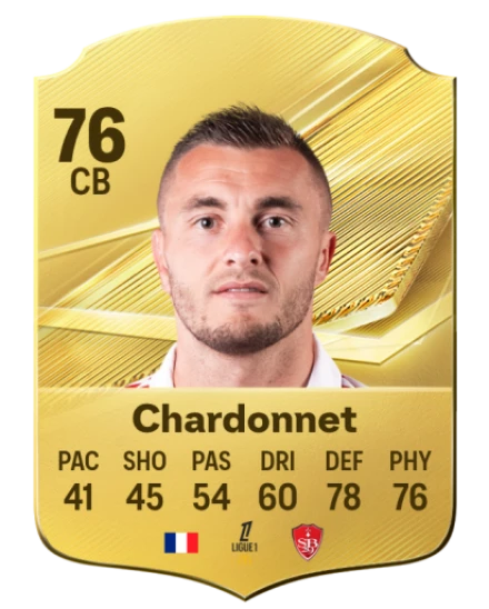 Chardonnet 76 Common CB FC 26 card