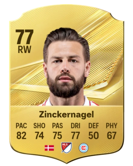 Zinckernagel 77 Common RW FC 26 card