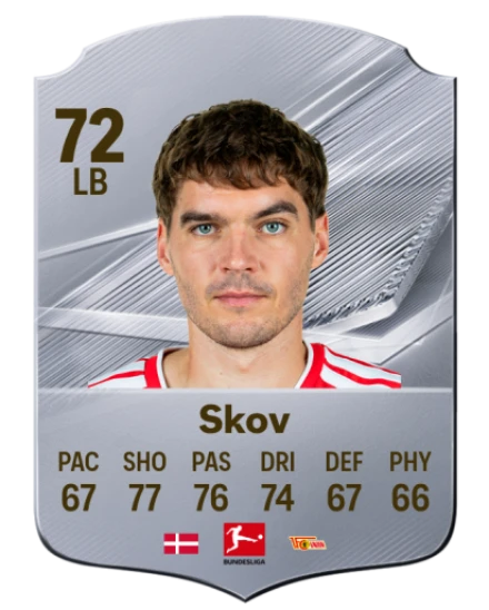 Skov 72 Silver LB FC 27 card