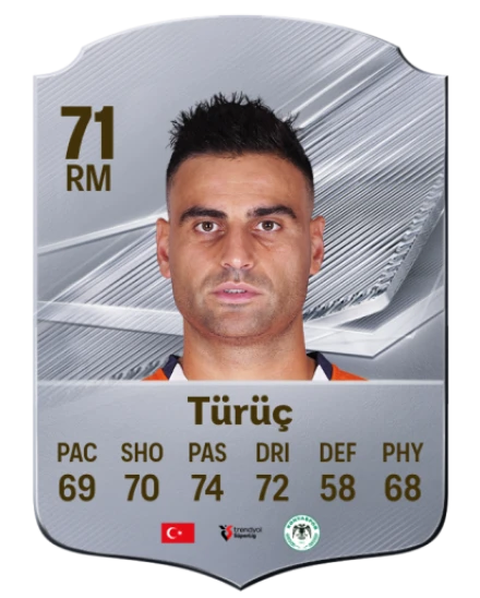 Türüç 71 Common RM FC 26 card