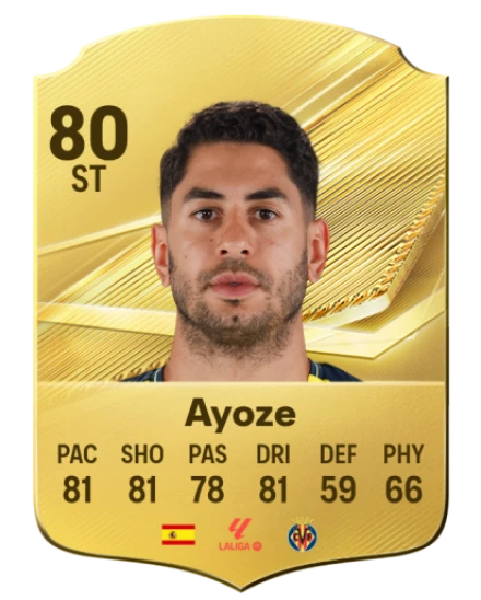 Ayoze 80 Common ST FC 26 card