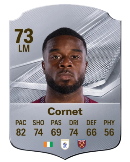 Cornet 73 Silver LM FC 27 card