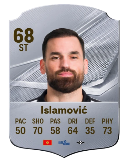 Islamović 68 Common ST FC 26 card