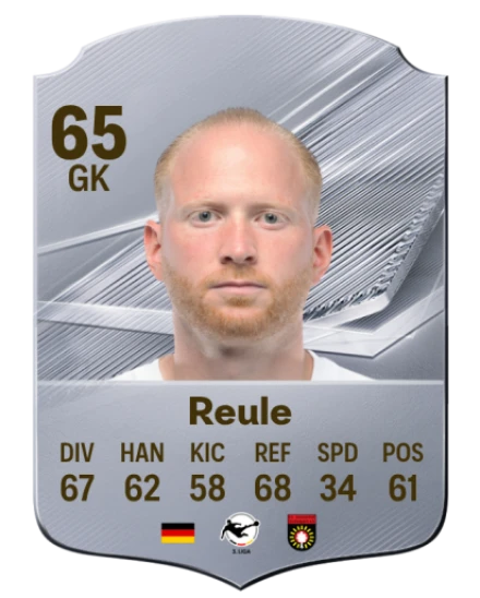 Reule 65 Common GK FC 26 card