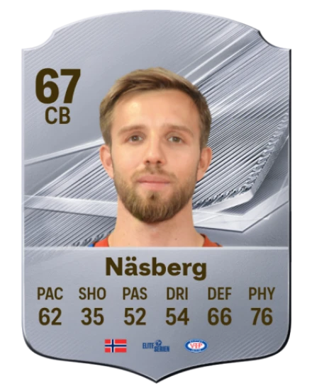Näsberg 67 Common CB FC 26 card