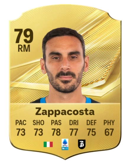 Zappacosta 79 Common RM FC 26 card