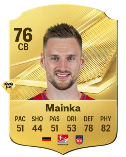 Mainka 76 Common CB FC 26 card