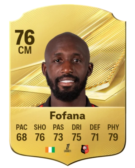 Fofana 76 Rare CM FC 26 card