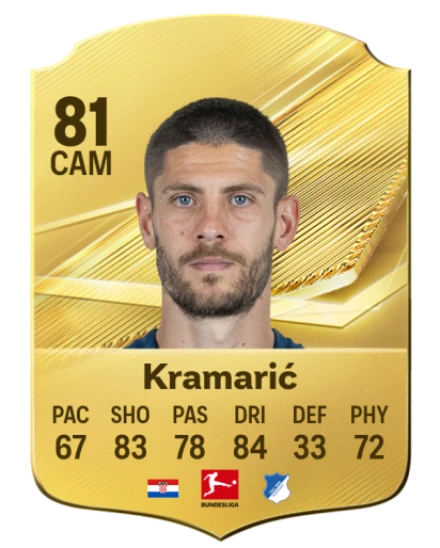Kramarić 81 Common CAM FC 26 card