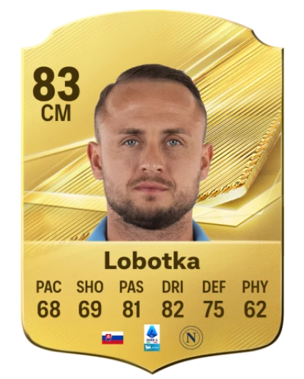 Lobotka 83 Common CM FC 26 card