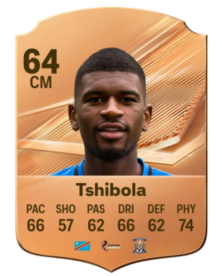 Tshibola 64 Common CM FC 26 card
