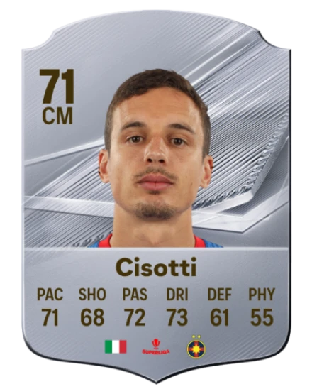 Cisotti 71 Common CM FC 26 card