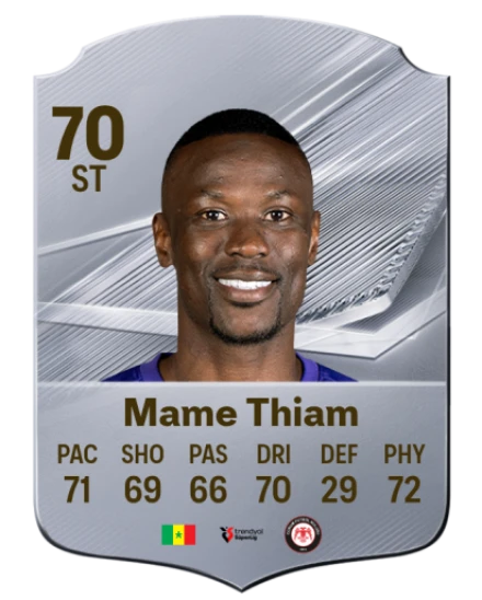 Mame Thiam 70 Common ST FC 26 card