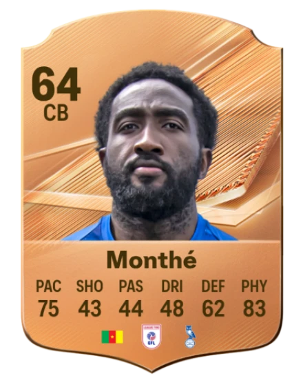 Monthé 64 Common CB FC 26 card
