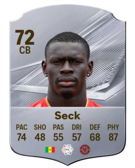 Seck 72 Common CB FC 26 card