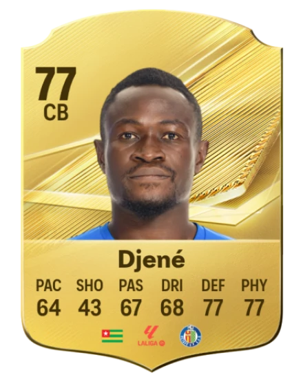 Djené 77 Common CB FC 26 card