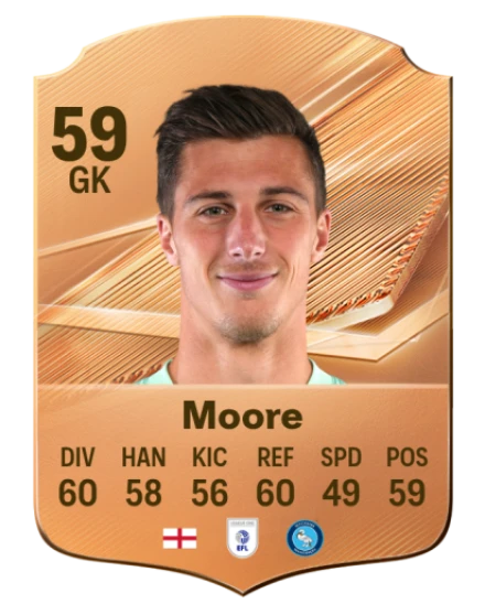 Moore 59 Bronze GK FC 27 card