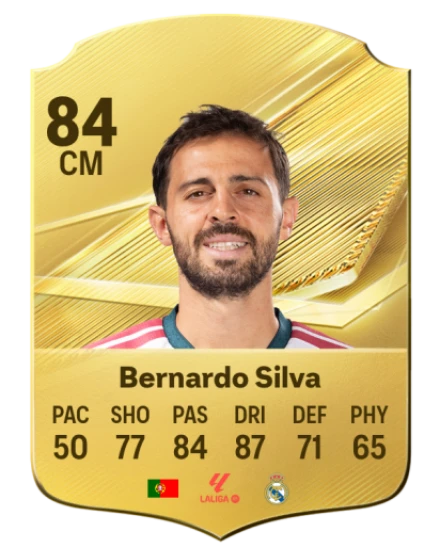 Bernardo Silva 84 Common CM FC 26 card