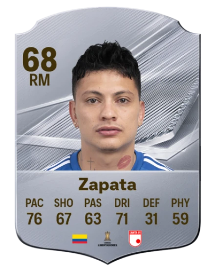 Zapata 68 Common RM FC 26 card