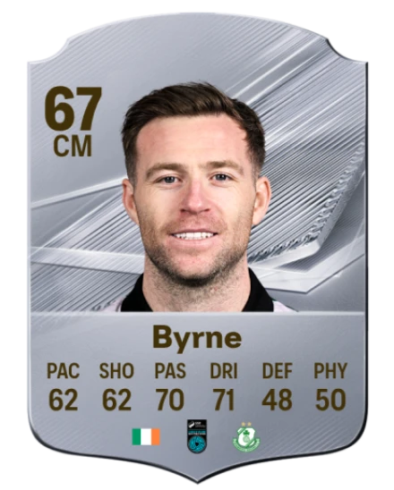 Byrne 67 Common CM FC 26 card