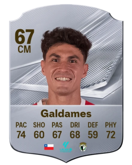 Galdames 67 Common CM FC 26 card