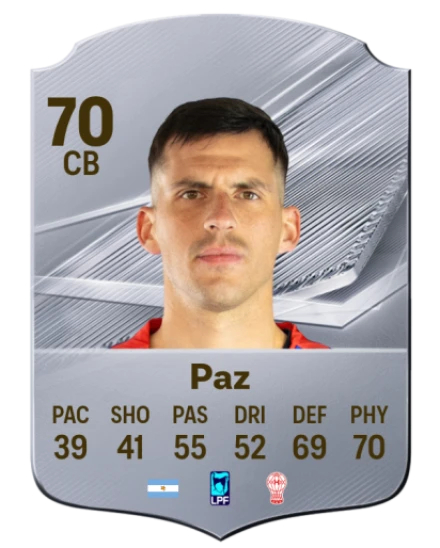 Paz 70 Common CB FC 26 card