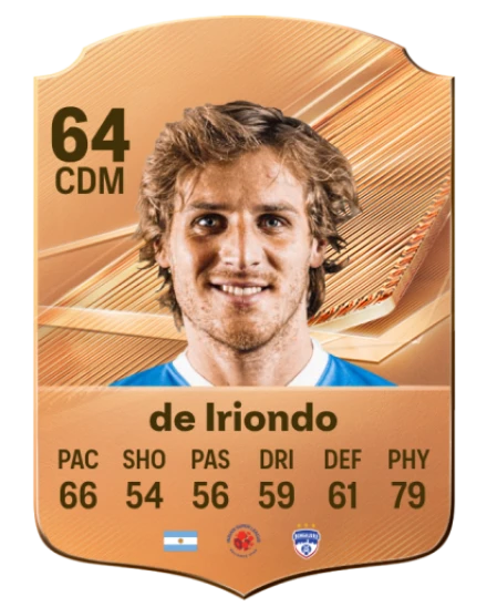 de Iriondo 64 Common CDM FC 26 card