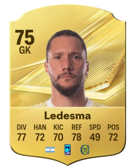 Ledesma 75 Common GK FC 26 card