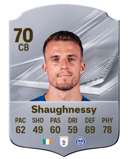 Shaughnessy 70 Common CB FC 26 card