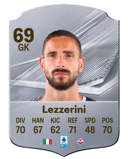 Lezzerini 69 Silver GK FC 27 card