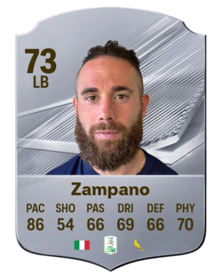 Zampano 73 Common LB FC 26 card