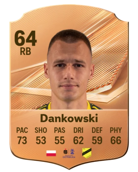 Dankowski 64 Bronze RB FC 27 card