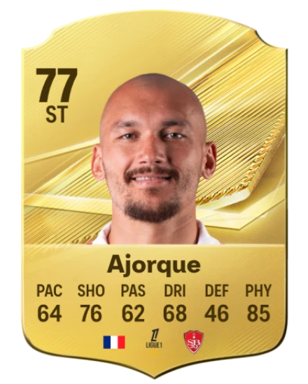 Ajorque 77 Common ST FC 26 card