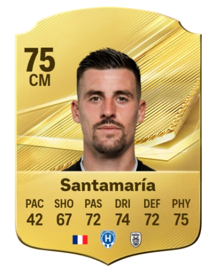 Santamaría 75 Common CM FC 26 card