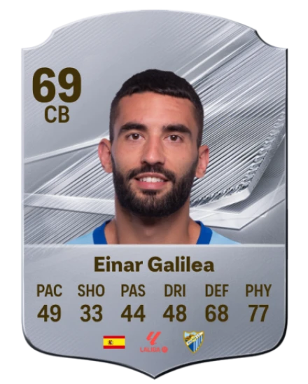 Einar Galilea 69 Common CB FC 26 card