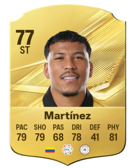 Martínez 77 Common ST FC 26 card