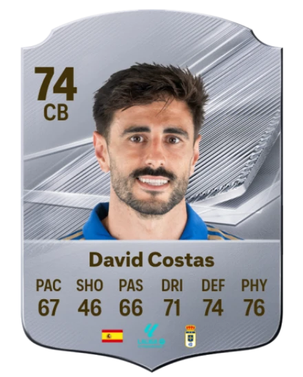 David Costas 74 Common CB FC 26 card