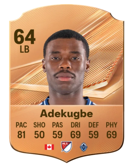 Adekugbe 64 Common LB FC 26 card